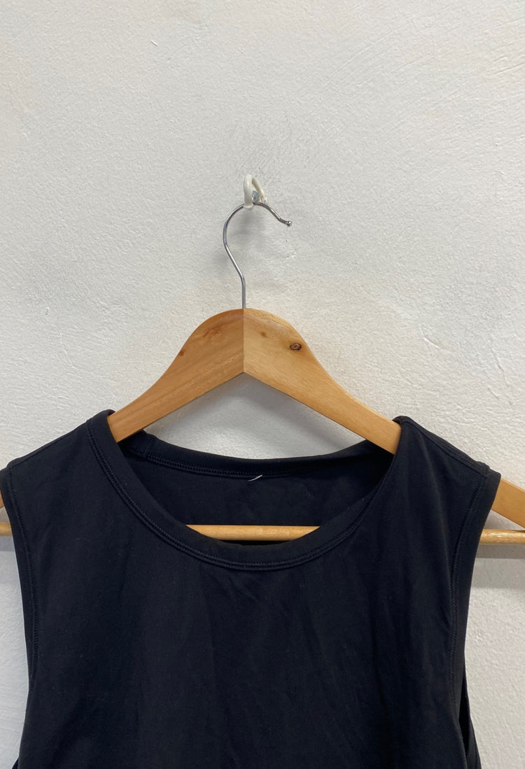 Fabulous Lululemon Gym vest UK 10/12 Black AC504