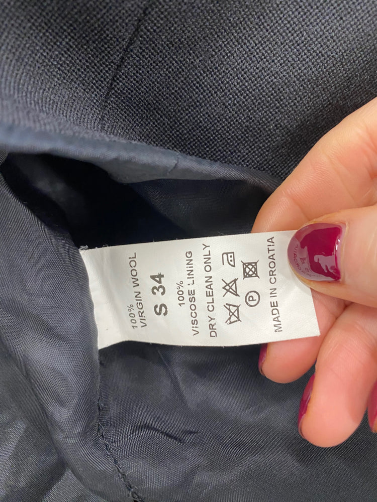 Fabulous ex hire Cornish tartans Argyll Kilt waistcoat 34s Black #904 MD001