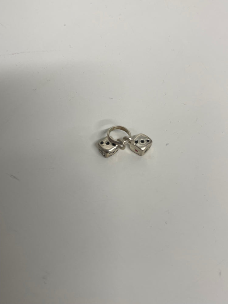 Fabulous Links of London Bracelet rare dice charm One size Silver DW002