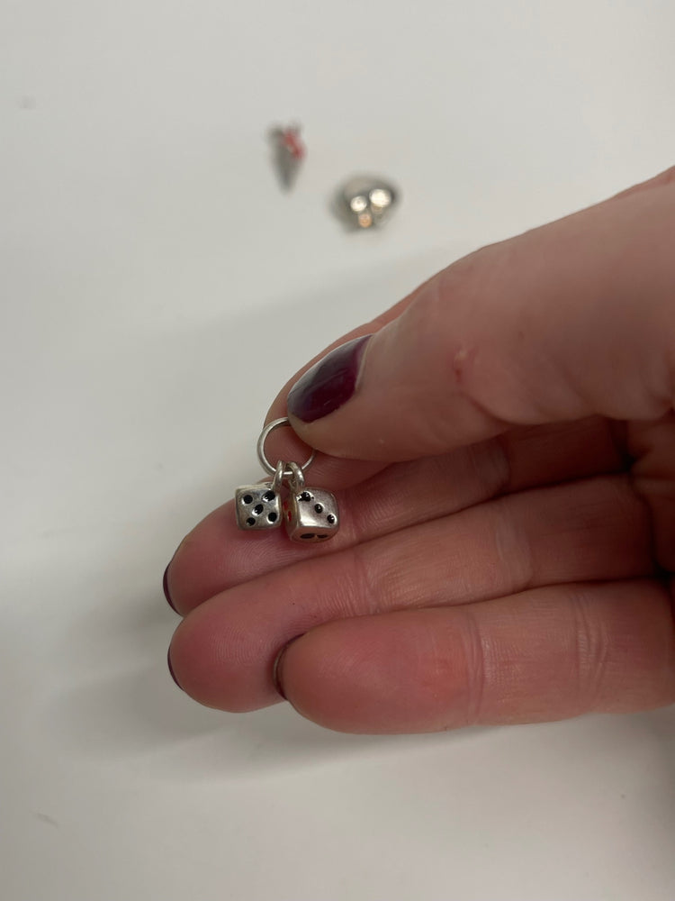 Fabulous Links of London Bracelet rare dice charm One size Silver DW002