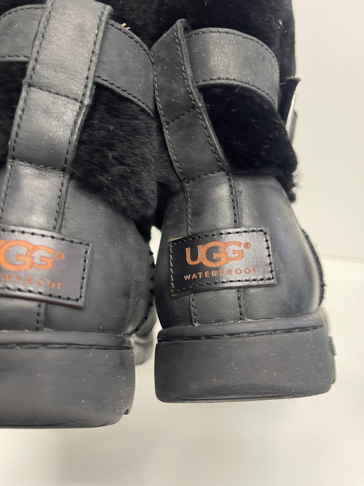 Fabulous Ugg Brielle waterproof winter Boots Uk5.5 Black KM507
