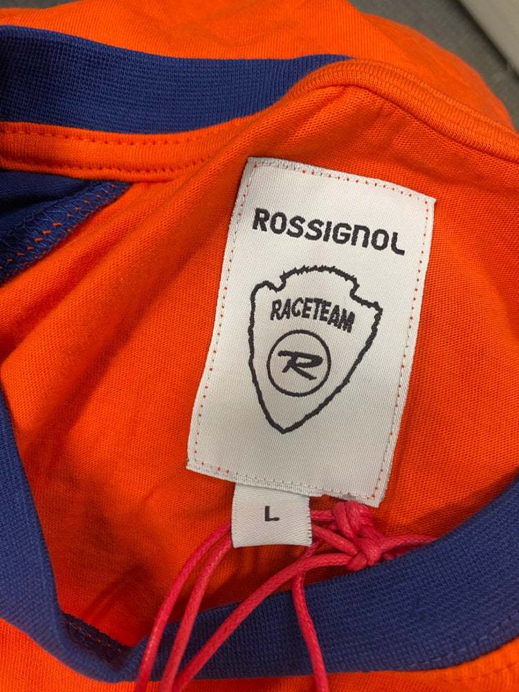 Fabulous Rossignol ski T-Shirt UK L Orange and Blue new CC510