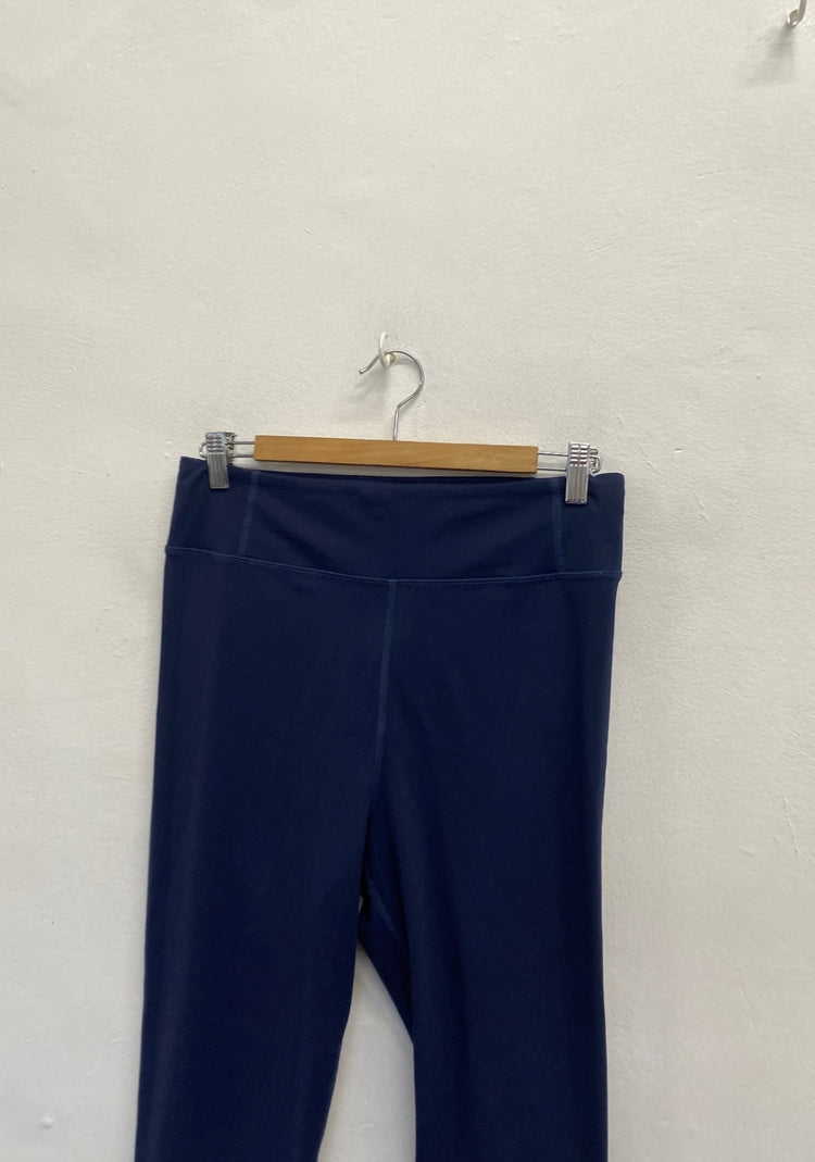 Fabulous Boden Leggings UK 14 Navy striped active LB512