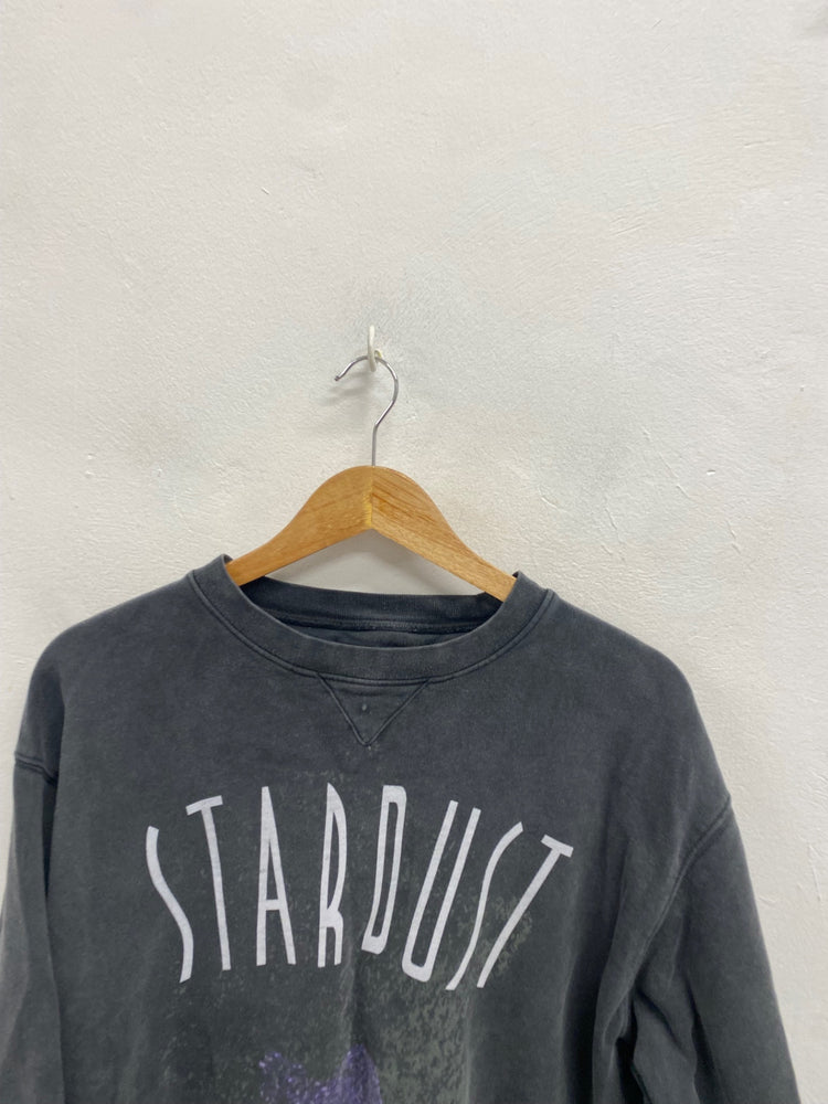 Fabulous Anine bing Sweater splatter printed UK 12 Grey purple AC504