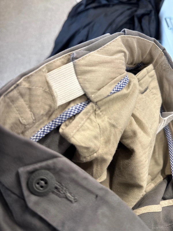 Classic gents 40s chinos grey cotton M&S NC001