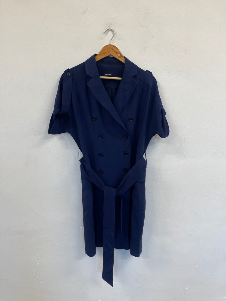 Fabulous JAEGER Dress Navy blue SA514