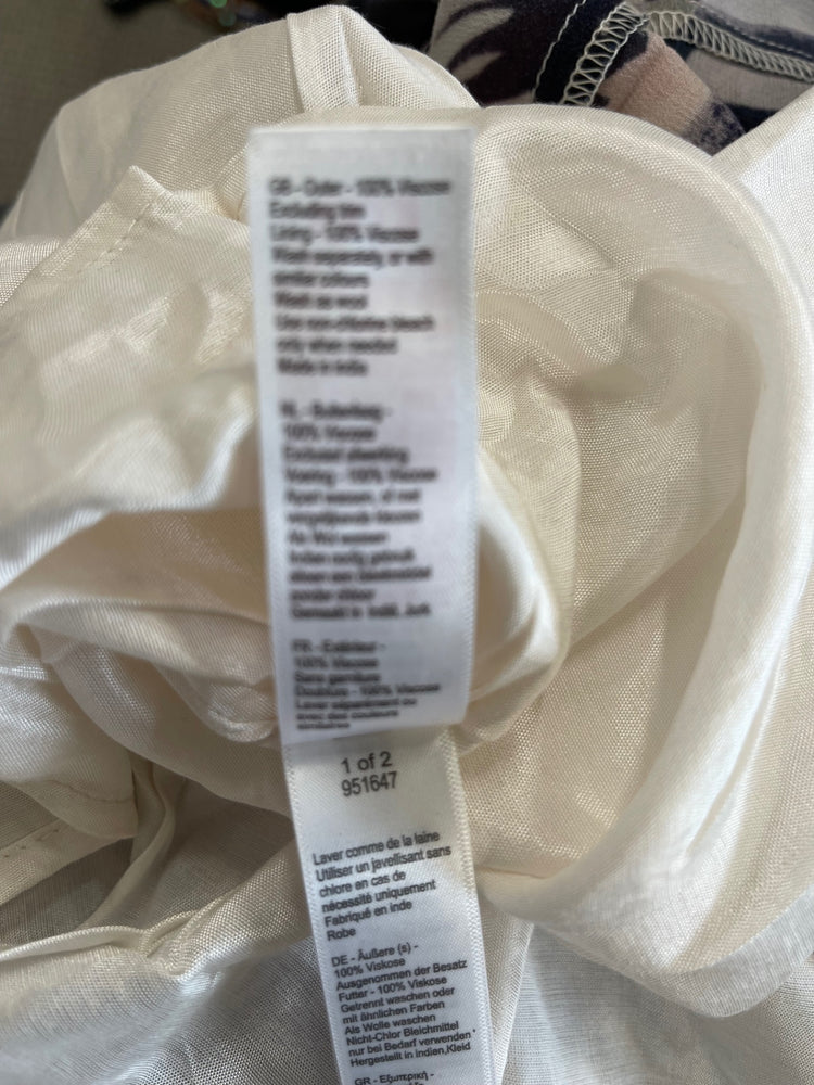 Stunning Monsoon Egyptian floaty occasion Dress UK12 Multicoloured KS544