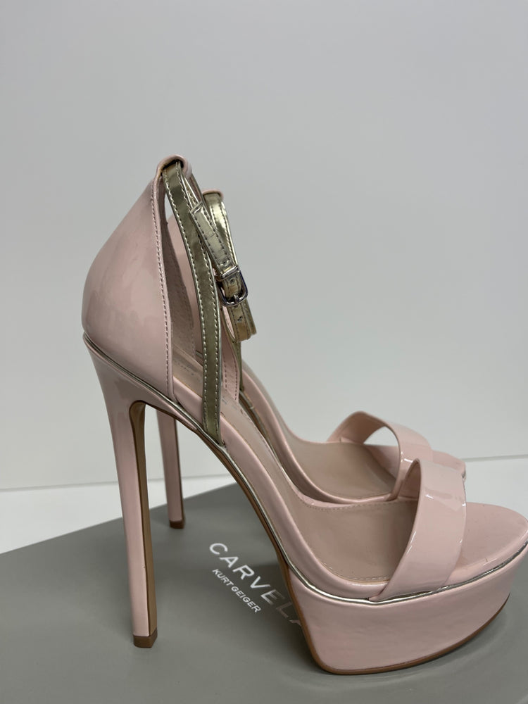 Stunning Carvela Graph High Heels UK5 PinkPart shoes PP546