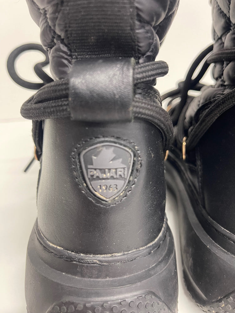 Stunning Pajar Gravita Snow Boot UK4 Black quilted SH549