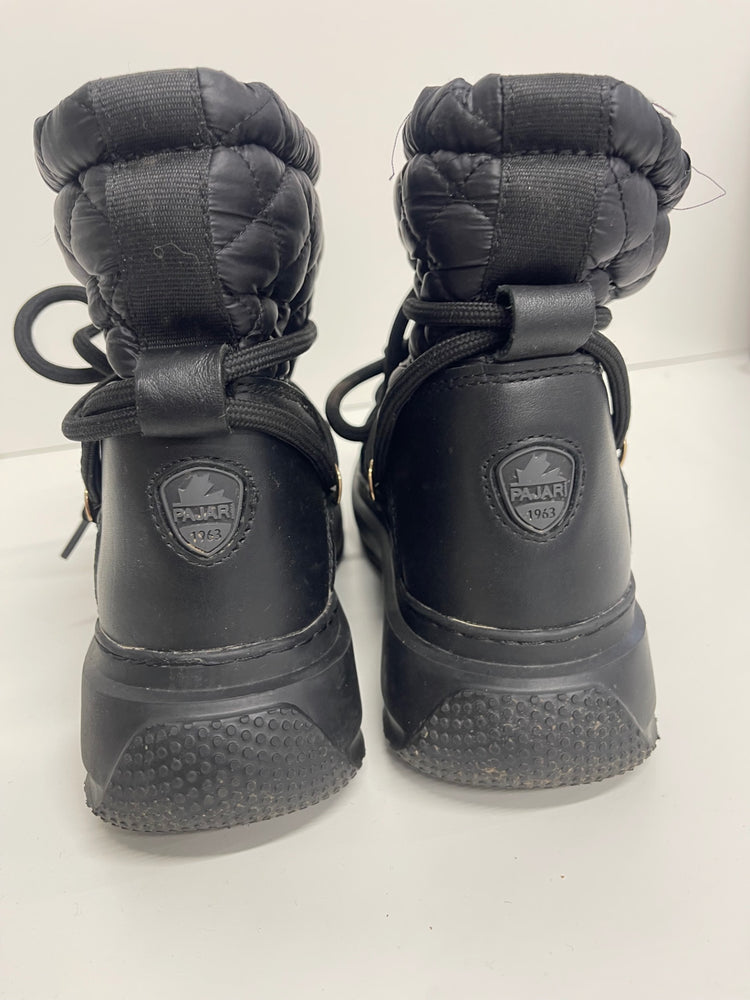 Stunning Pajar Gravita Snow Boot UK4 Black quilted SH549