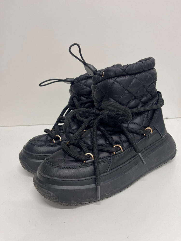 Stunning Pajar Gravita Snow Boot UK4 Black quilted SH549