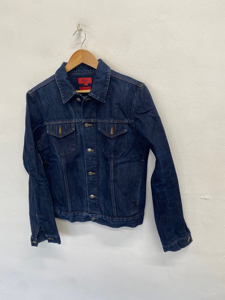 Classic Hugo boss Denim Jacket UK L Navy TD389