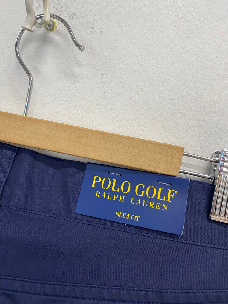 Classic Polo Ralph Lauren golf Chino Trousers W30" Navy L32” TD389