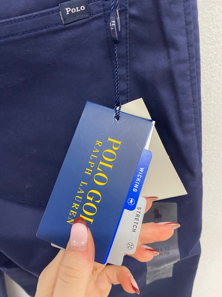 Classic Polo Ralph Lauren golf Chino Trousers W30" Navy L32” TD389