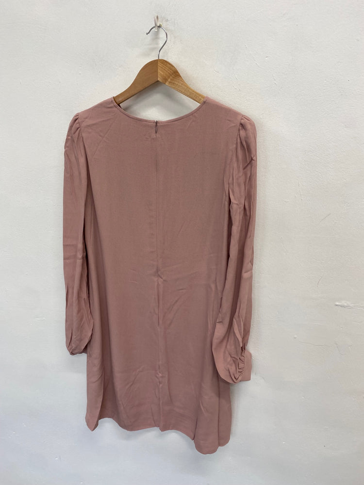 Stunning Goat Dress UK 12 Baby pink formal vibe CT551