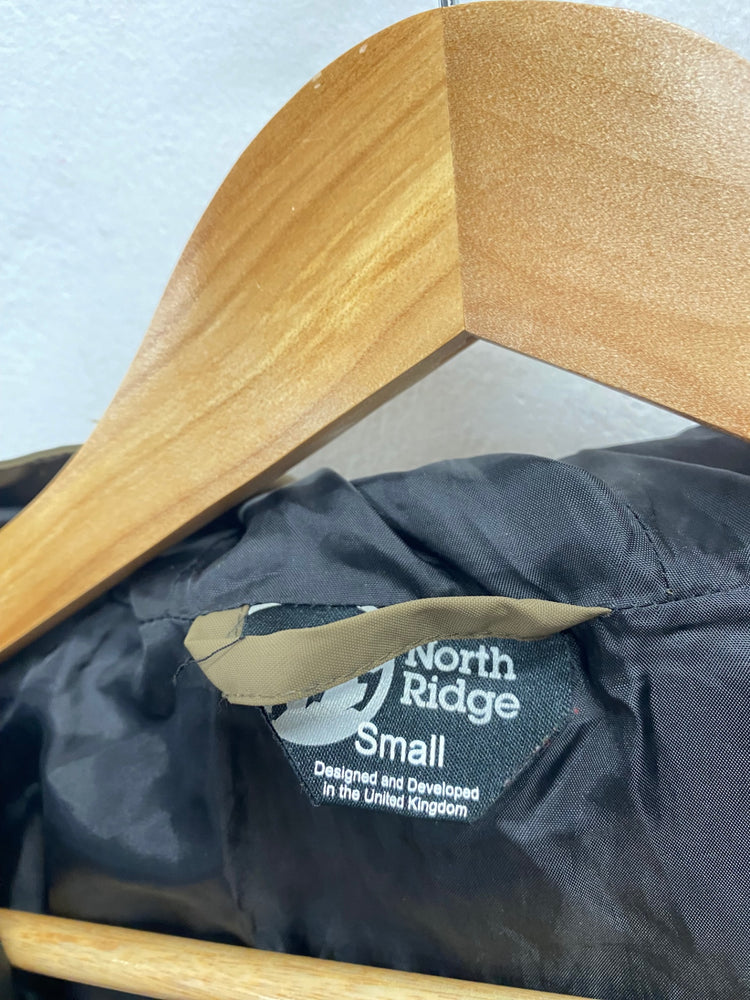 Classic North Ridge Waterproof jacket shoal water UK S khaki TD389
