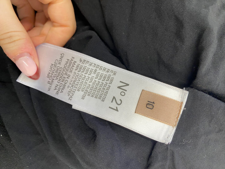 Stunning girls No 21 Mini dress Age 10 Black sequin BB001