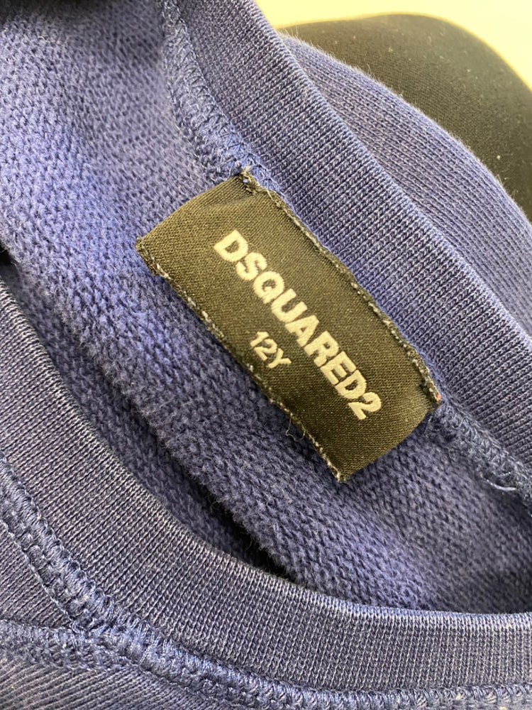 Classic Dsquared2 Sweater Age 12 Navy boys BB001