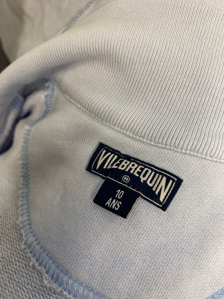 Classic Vilebrequin Zip through Sweater Age 10 Blue BB001
