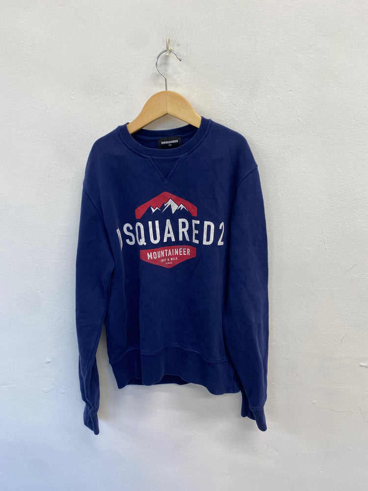 Classic Dsquared2 Sweater Age 12 Navy boys BB001