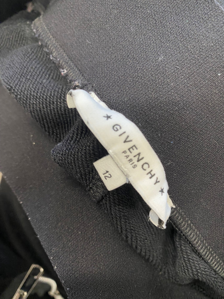 Classic kids Givenchy Shorts 12yrs Black side stripe BB001