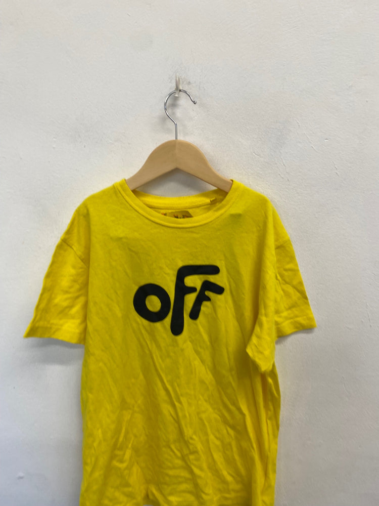 Classic kids Off-white T-Shirt Age 12 Yellow BB001