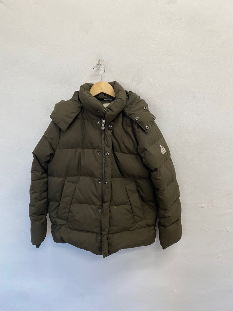 Classic kids Pyrenex Puffer down filled Jacket Age 14 Olive Green BB001