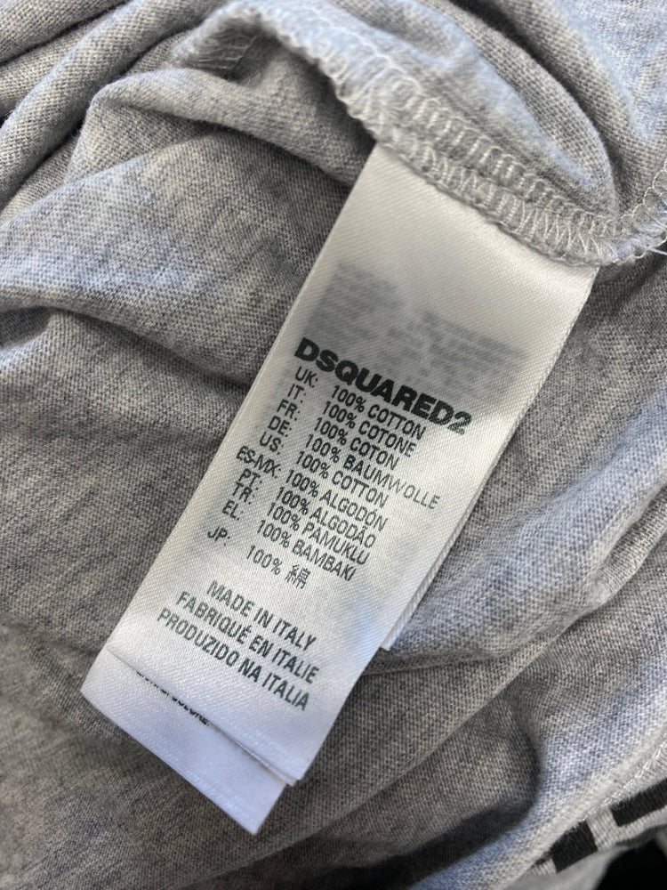 Classic kids Dsquared2 Long sleeve top 12yrs Grey printed BB001