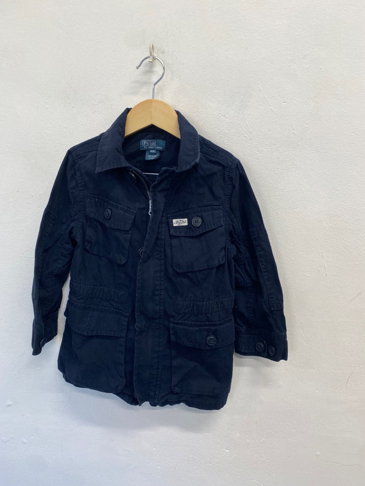 Classic kids Polo by Ralph Lauren Utility Jacket Age 4 Navy BB001