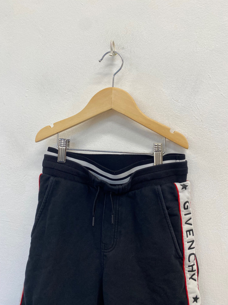 Classic kids Givenchy Shorts 12yrs Black side stripe BB001