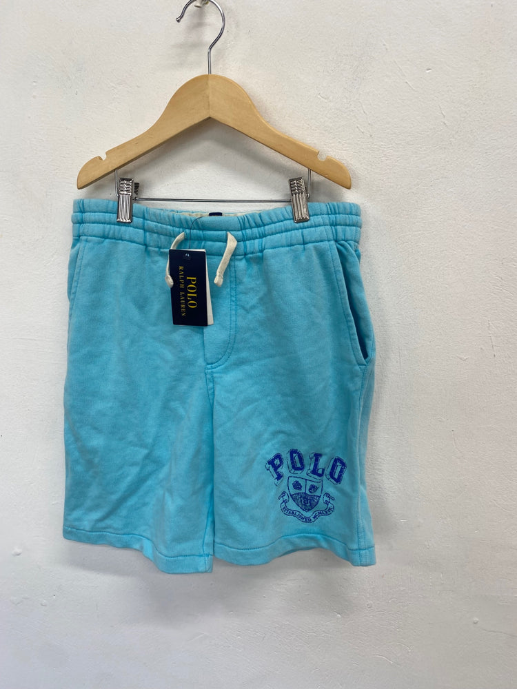 Classic boys Polo Ralph Lauren Shorts Age 10-12 Light Blue BB001