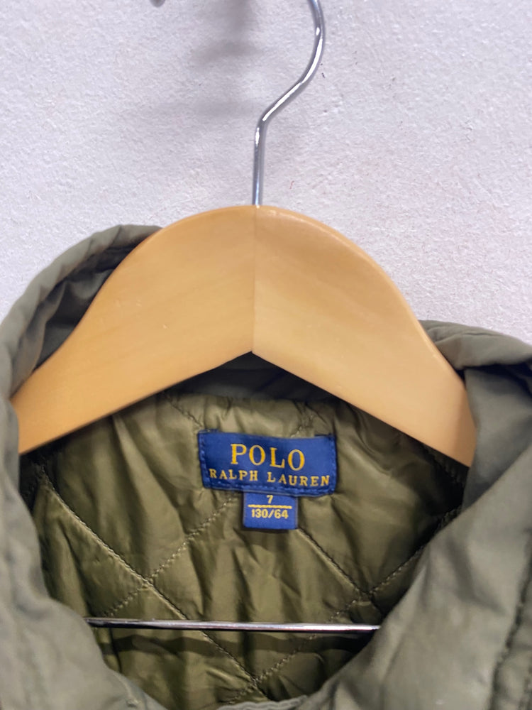 Classic kids Polo Ralph Lauren Utility Jacket 7yrs khaki Green BB001