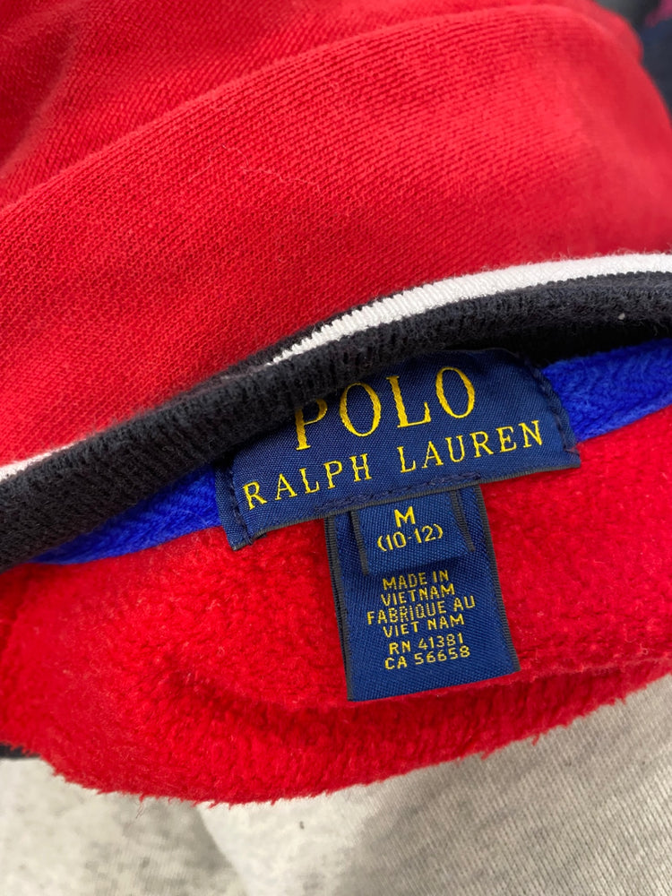 Fabulous kids Polo Ralph Lauren Zip through Hoodie Age 10-12 Red BB001