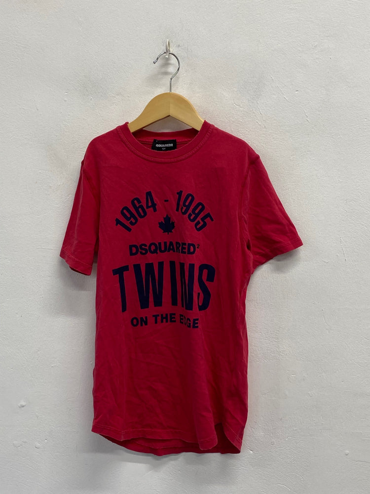 Classic kids Dsquared2 T-Shirt Age 12 Fuschia pink BB001