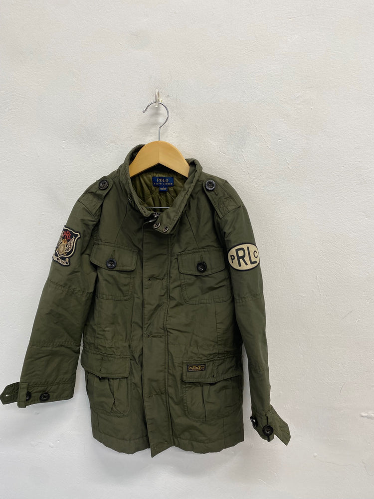 Classic kids Polo Ralph Lauren Utility Jacket 7yrs khaki Green BB001