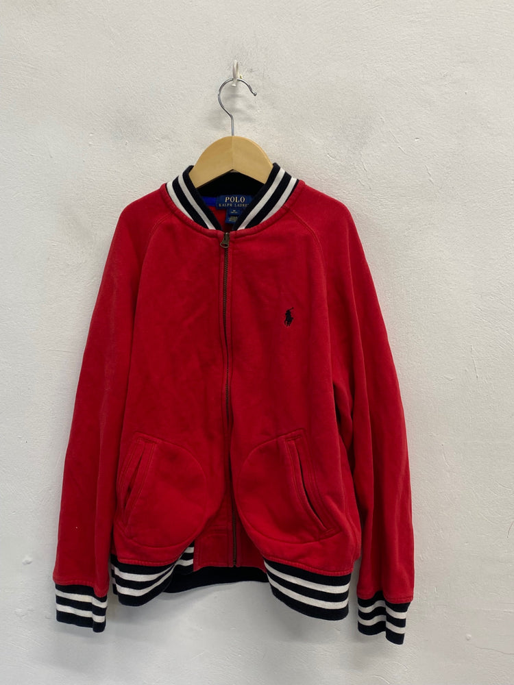 Fabulous kids Polo Ralph Lauren Zip through Hoodie Age 10-12 Red BB001