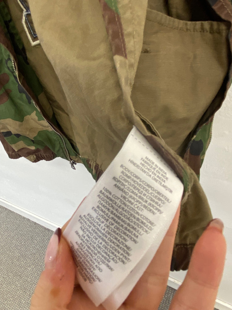 Classic kids Polo Ralph Lauren Denim Jacket Age 10-12 Khaki camouflage BB001