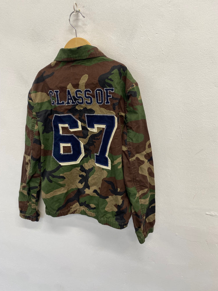 Classic kids Polo Ralph Lauren Denim Jacket Age 10-12 Khaki camouflage BB001