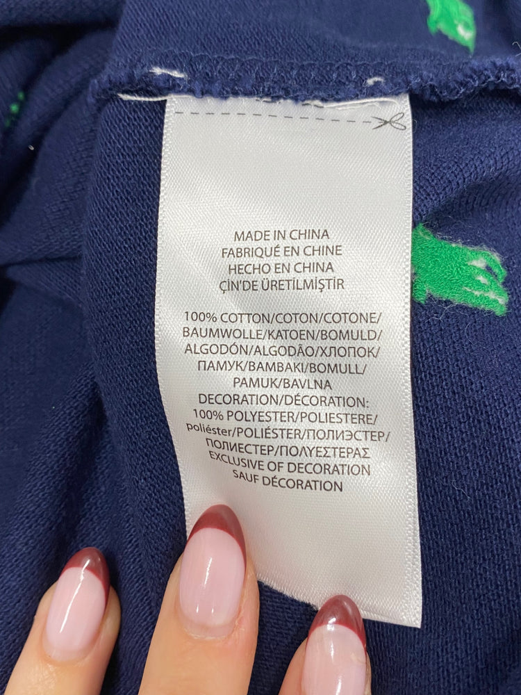 Classic boys Polo Ralph Lauren Polo Shirt Age 8 Navy green BB001