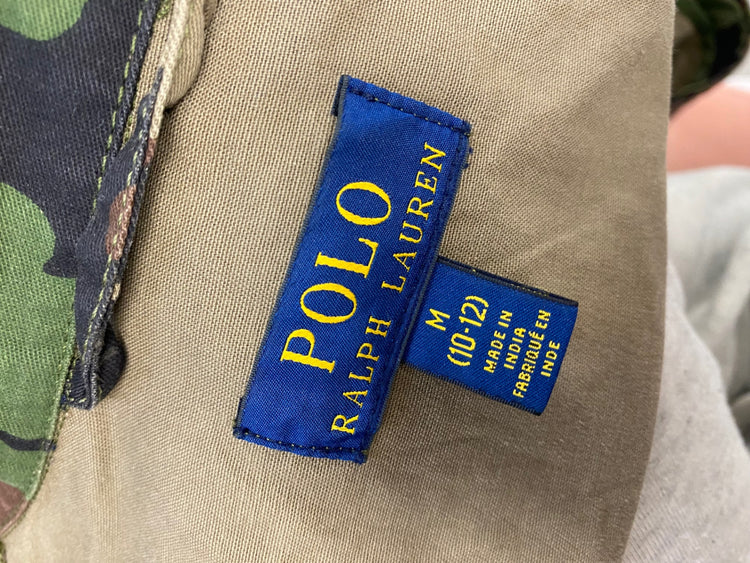 Classic kids Polo Ralph Lauren Utility Jacket Age 10-12 Camouflage khaki BB001