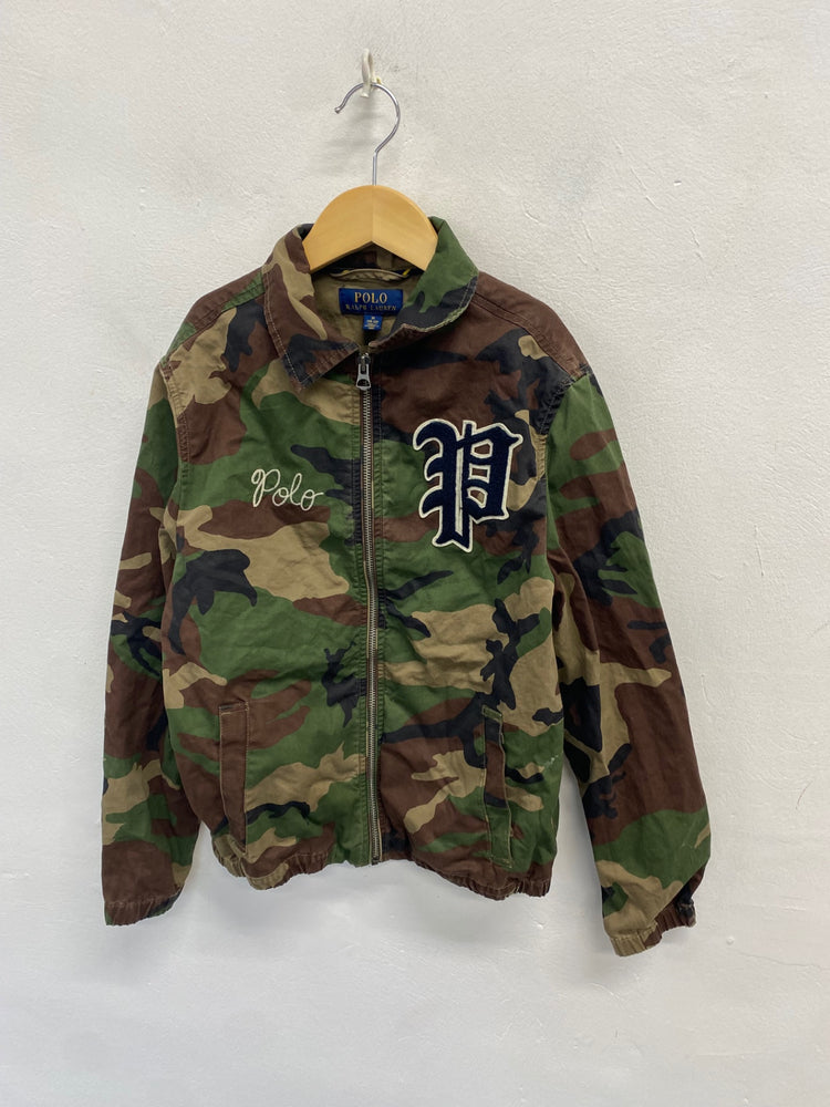 Classic kids Polo Ralph Lauren Denim Jacket Age 10-12 Khaki camouflage BB001