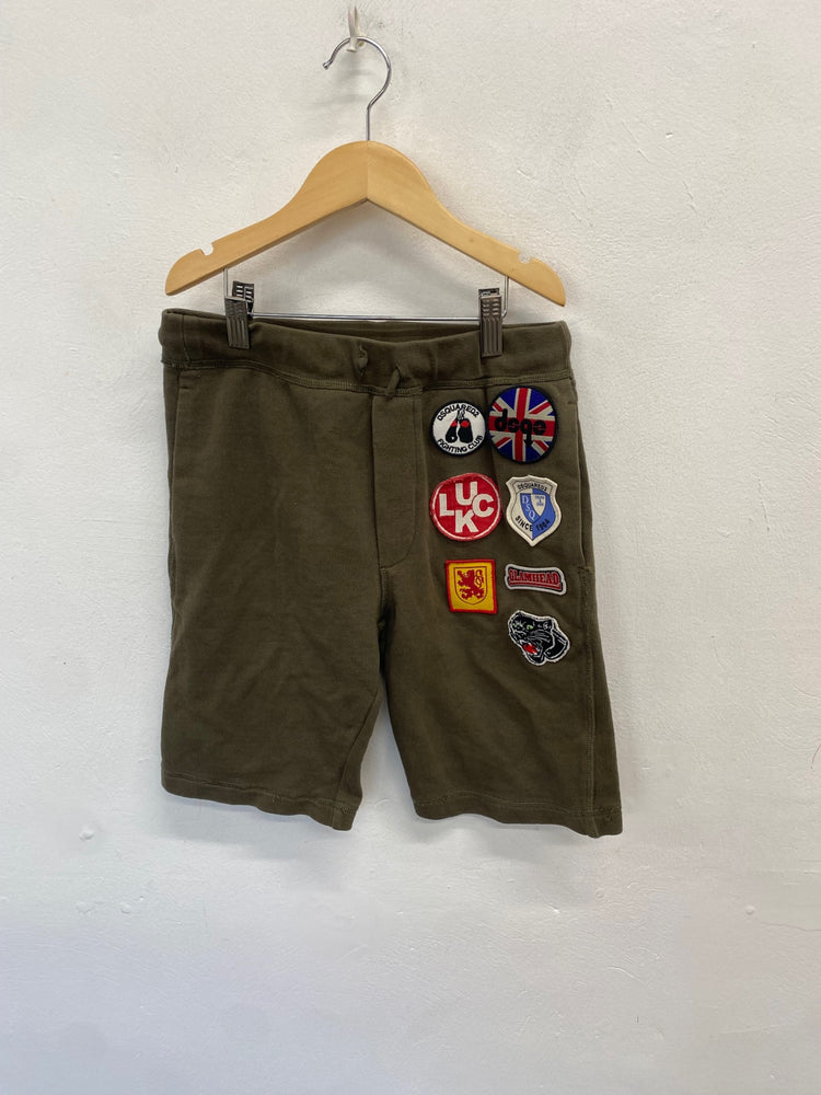 Classic boys Dsquared2 Shorts Age 10-12 Khaki badge BB001