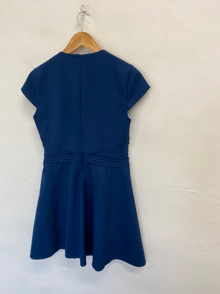 Stunning Reiss Midi Dress UK 12 Navy formal party JP001