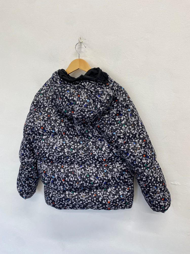 Classic boys kids Paul Smith Junior Puffer Jacket 11-12yrs Black spotted reversible JP001