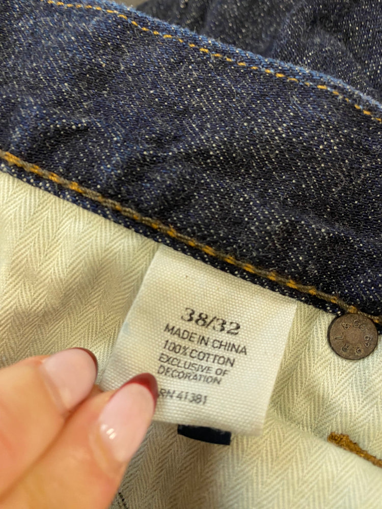 Classic men’s Ralph Lauren Straight jeans W38" Navy SH549