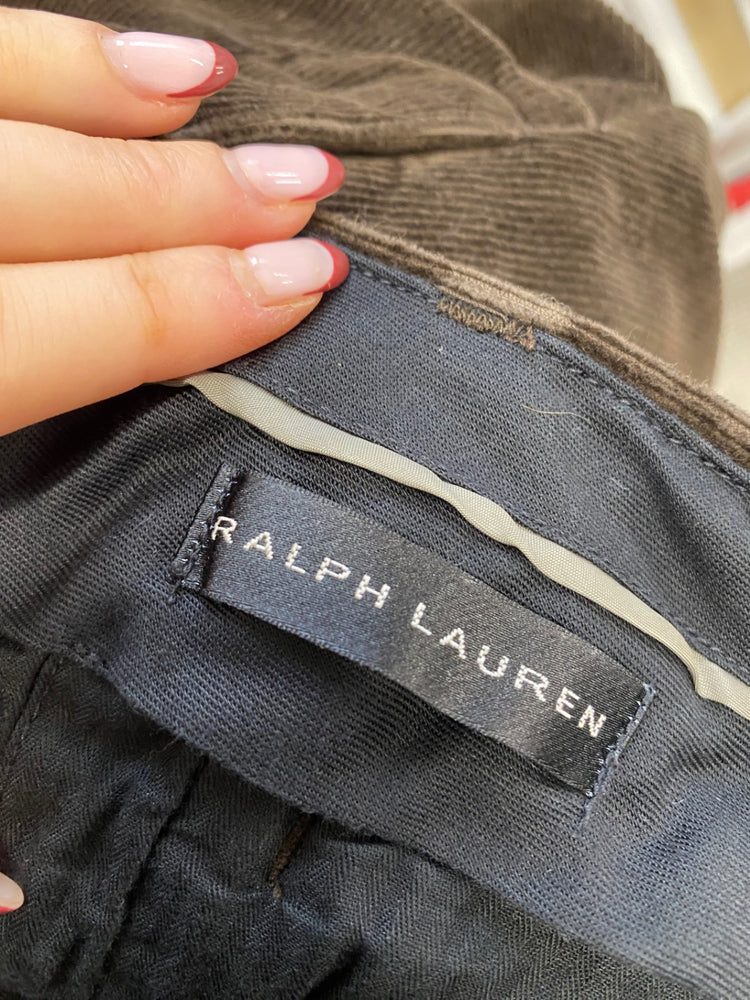 Classic Ralph Lauren cord Straight trousers W38" Brown SH549