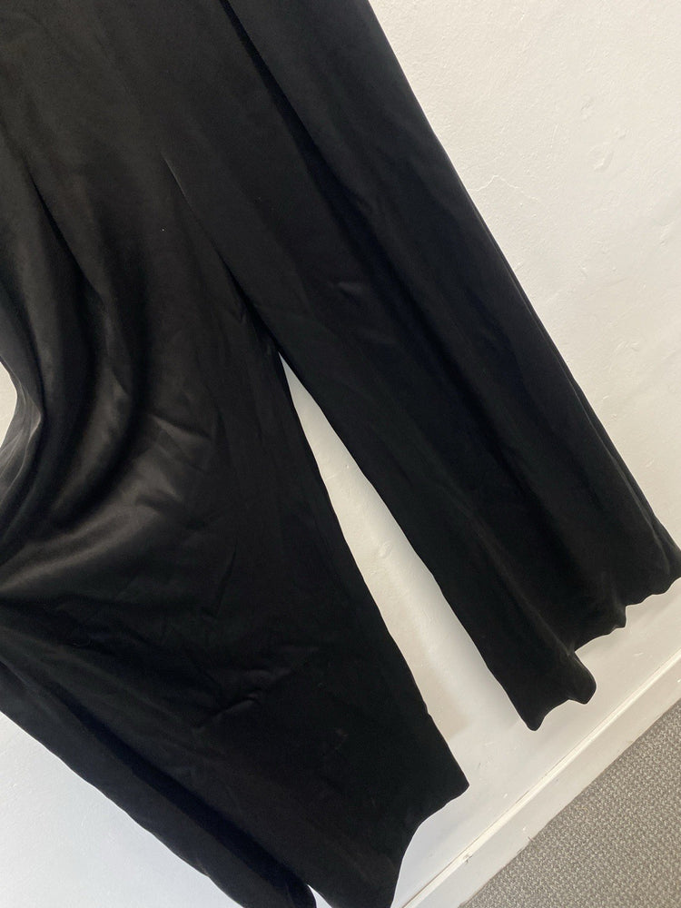 Catherine Deane Oyster Lace Beaded Top & black Trouser Jumpsuit Uk16 BNWT JR004