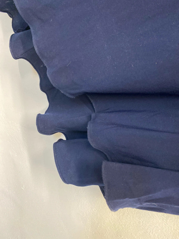 Fabulous JS boutique Navy embellished Maxi dress Uk16 LG006