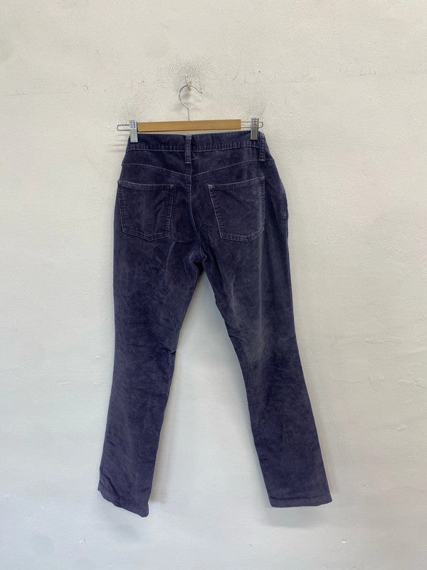 Lovely gap purple cord trousers UK 10 MM005