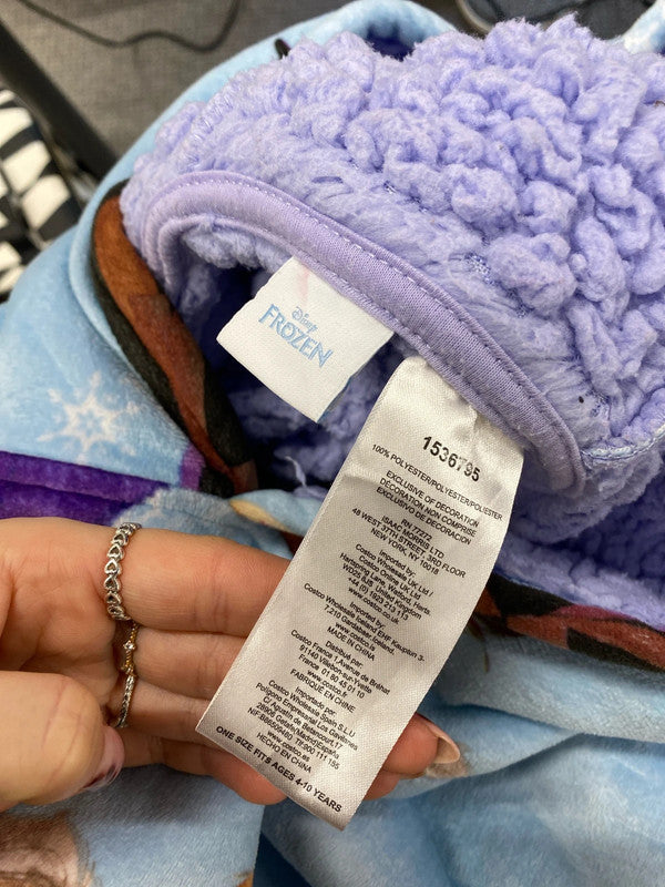 Fabulous children’s frozen fluffy Cody oversized hoodie UK one size LD003